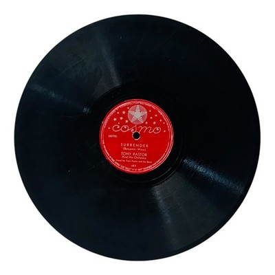 Tony Pastor   Surrender / Cynthia s In Love, 10'' Cosmo Record 483, 78RPM