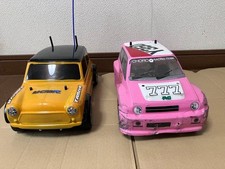 Tamiya Mini Cooper & Choro-Q City Turbo M-03 Rc Car Kit Radio Control Set Model
