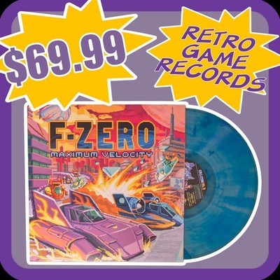 F Zero Maximum Velocity Vinyl Soundtrack