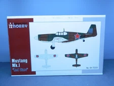 1/72 Kit Special Hobby No. 72225 MUSTANG Mk.I "RED STARS" WW2 RUSSIAN FIGHTER