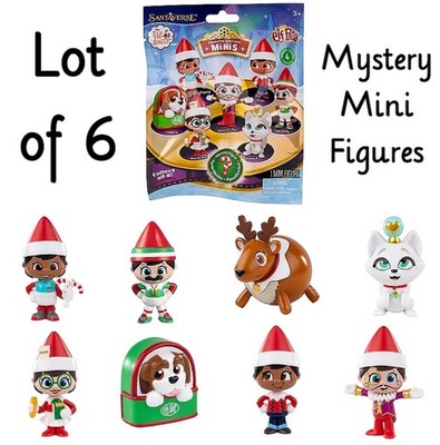 Elf on the Shelf Santaverse-Lot of 6-MYSTERY MINI PETS Specials Series 4 