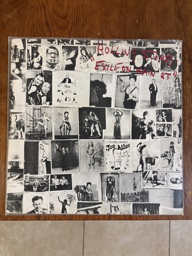 The Rolling Stones Exile On Main St 1972 2x LP Vinyl Record COC 2-2900 Orig US *