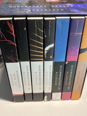 Monogatari Series Box Set Season 1 NISIOISIN Vertical English Light Novel 7 Book
