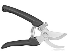 Black Garden Scissors for Plant, Cutting Flowers, and Trimming