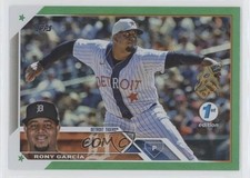 2023 Topps Series 1 1st Edition Green Foil 117/150 Rony Garcia García #231 0c2