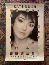 Kate Bush 1986 ‘Whole Story’LP CD Original Promotional Poster 36"x24"