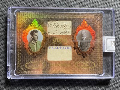 Sigmund Freud / Ludwig Wittenstein 2024 Eternal Relic 37/99 Authentic Patch Card