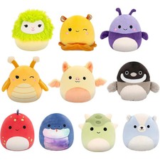 Squishmallows: Original 5-Inch Official Jazwares Plushies - 10-Pack