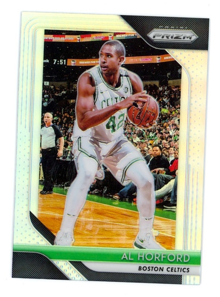 2018-19 Panini Prizm Al Horford Silver Prizm #128 SP Parallel Boston Celtics NBA