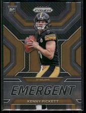 2022 Panini Prizm Kenny Pickett Emergent RC #E-1 Pittsburgh Steelers