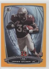 2014 Bowman Rookies Orange Foil 90/299 James Wilder Jr #30 0af