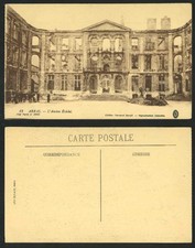 France ARRAS Old Postcard L'Ancien Eveche, Ruins, French, Edition Fernand Beneft