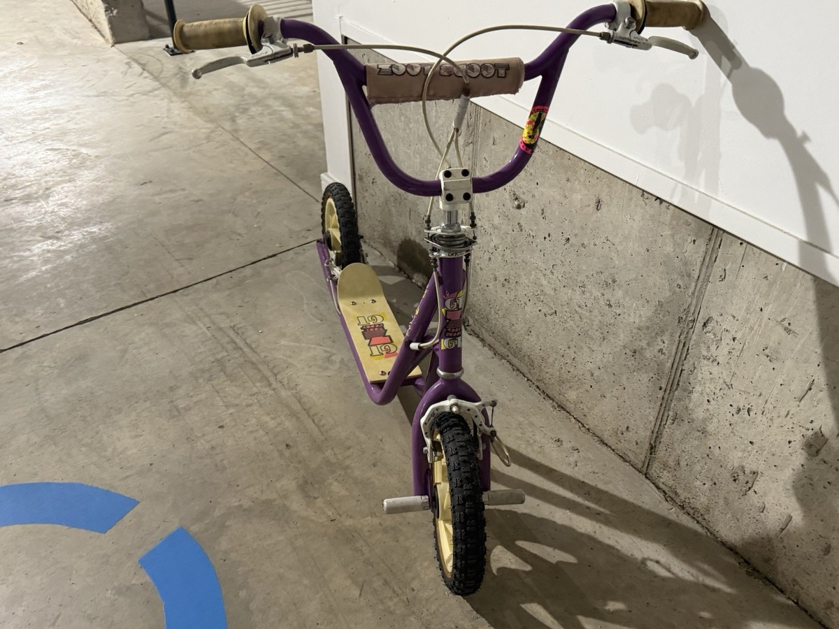 GT Zoot Scoot Vintage 80s Scooter - Odyssey Brakes - Star Levers