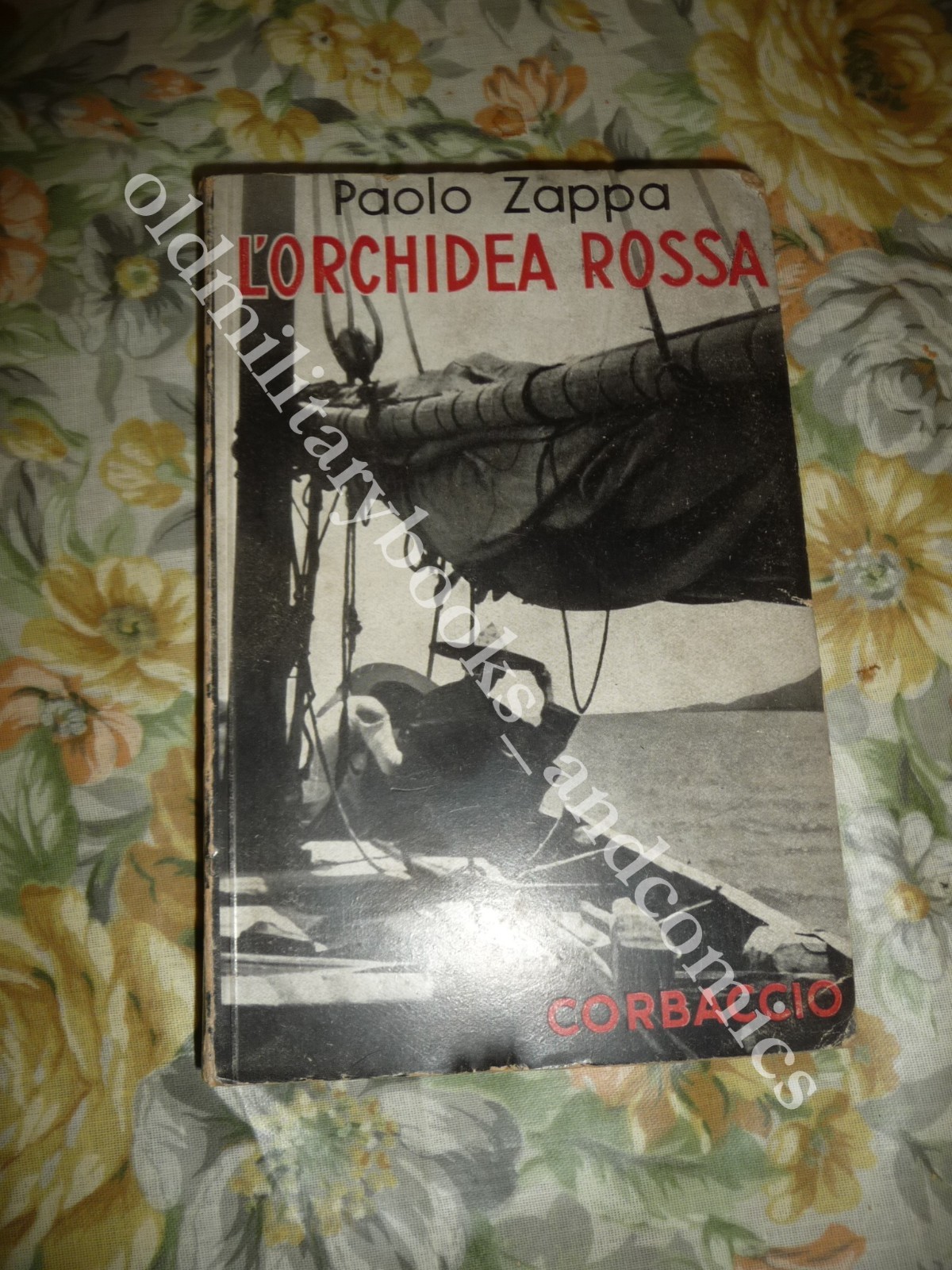 L'ORCHIDEA ROSSA SUI MARI DELLA CINA PAOLO ZAPPA INTONSO