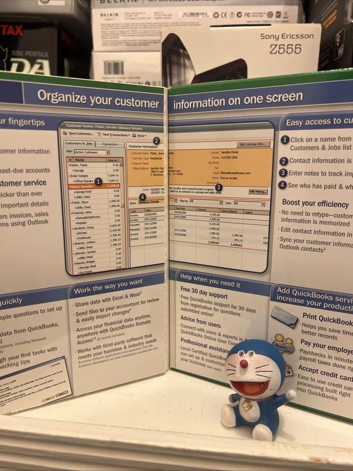 Brand New sealed INTUIT QUICKBOOKS PRO 2008 FOR WINDOWS FULL RETAIL US VERSION - Image 3 of 4