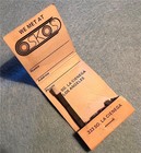 Vtg OSKO’S Disco Matchbook 333 S. La Cienega Discotheque Thank God it’s Friday — photo 3