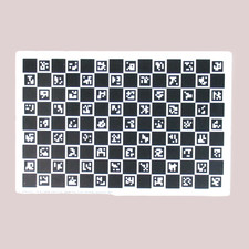 Calib.io ChArUco Camera Calibration Target 300x200 Coarse Pattern Aluminum/LDPE