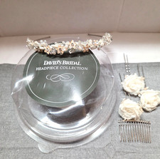 Davids Bridal Headpiece Wedding Hair Accessory Collection for Brides