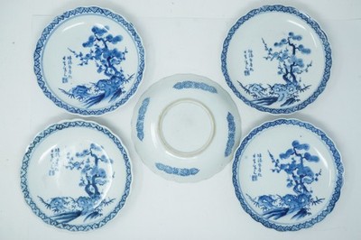 Japanisches Imari Geschirr Verschiedene Muster 5 Teller Japan Taisho Era 0802C9