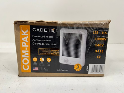 #ad #ad Cadet CSC102TW Com Pak 1000W 240 Volt Fan Forced In Wall Electric Heater White $94.99