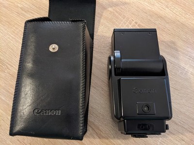 Canon Speedlite 199A Shoe Mount Flash with Case (Tested and Working)