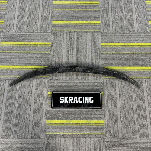 Glossy Black/Carbon Fiber Rear Trunk Lid Spoiler Wing Fits Toyota Corolla 2020+ - Picture 37 of 52