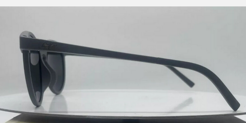 NEW!!! Maui Jim Kiawe 809-11D Grey Stripe Neutral Grey Polarized Sunglasses NIB! - Picture 3 of 14