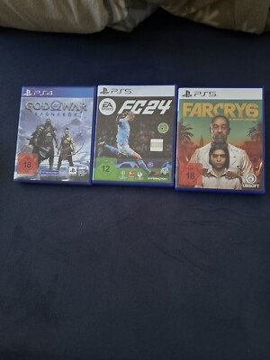 Sony Ps5 Mit 3 Spiele .