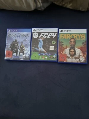 Sony Ps5 Mit 3 Spiele .