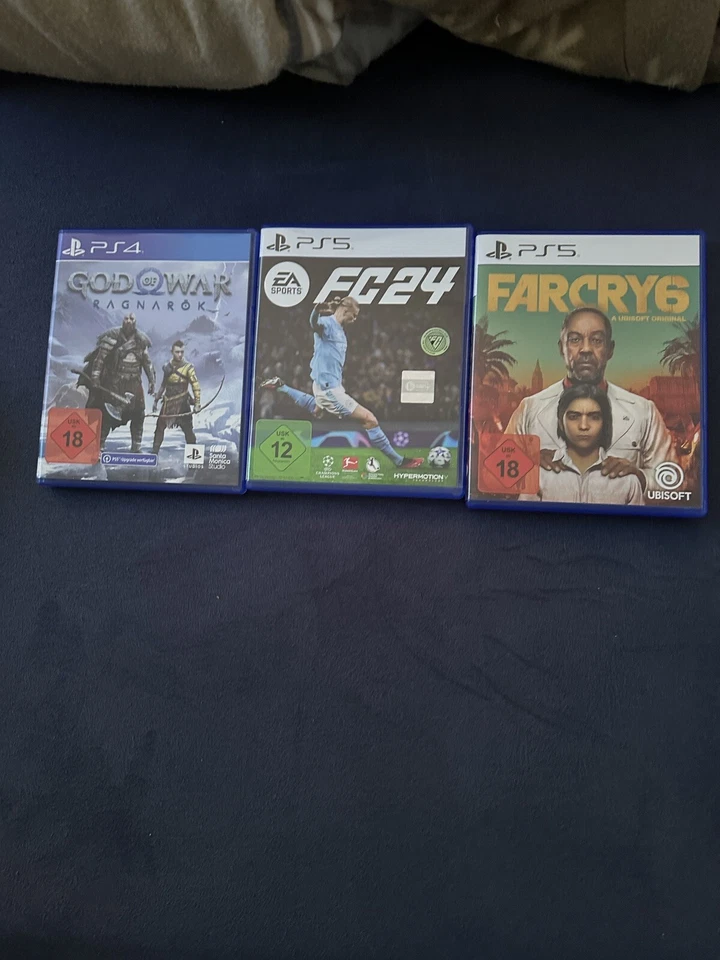 Sony Ps5 Mit 3 Spiele ., Foto 1 von 4