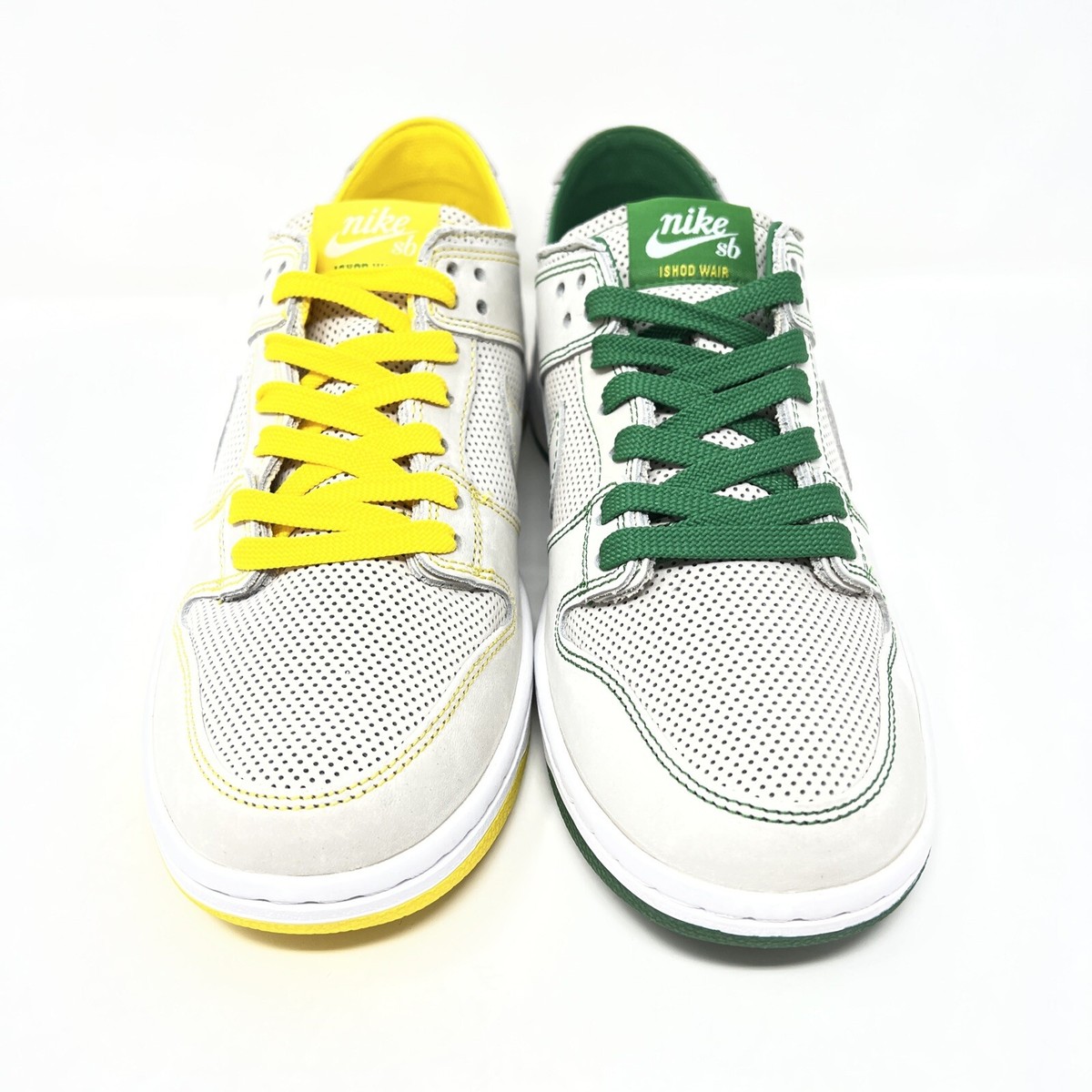 スニーカー Ishod Wair x NIK SB Dunk Low Wair Mismatch 2018 SS 18 Nike SB Dunk Low x Ishod Wair Mismatch Size 8.5 2018 | eBay