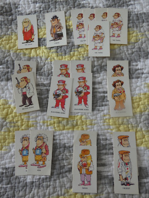 Various PG Tips Monkey / Chimp Characters by Brooke Bond & Co. Ltd Trading Card