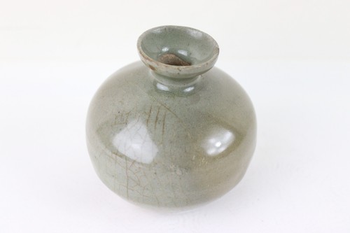 Lot of 3 12-13th c Song-Yuan & Korean Goryeo celadon paste box oil lamp pot - Picture 2 of 14