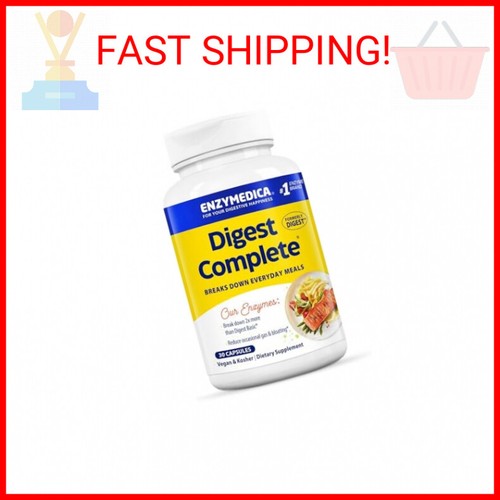 Enzymedica - Digest, Complete Digestive Enzyme Formula, 30 Capsules | eBay