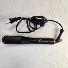 Xikezan Mini Hair Straightener Heated Brush 1" Travel Packable Brush