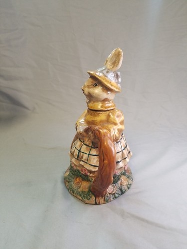 Coniglietto Teiera Pasqua Conigli Giardino Ceramica Antropomorfa 8x8 mamma e bambino - Foto 2 di 15