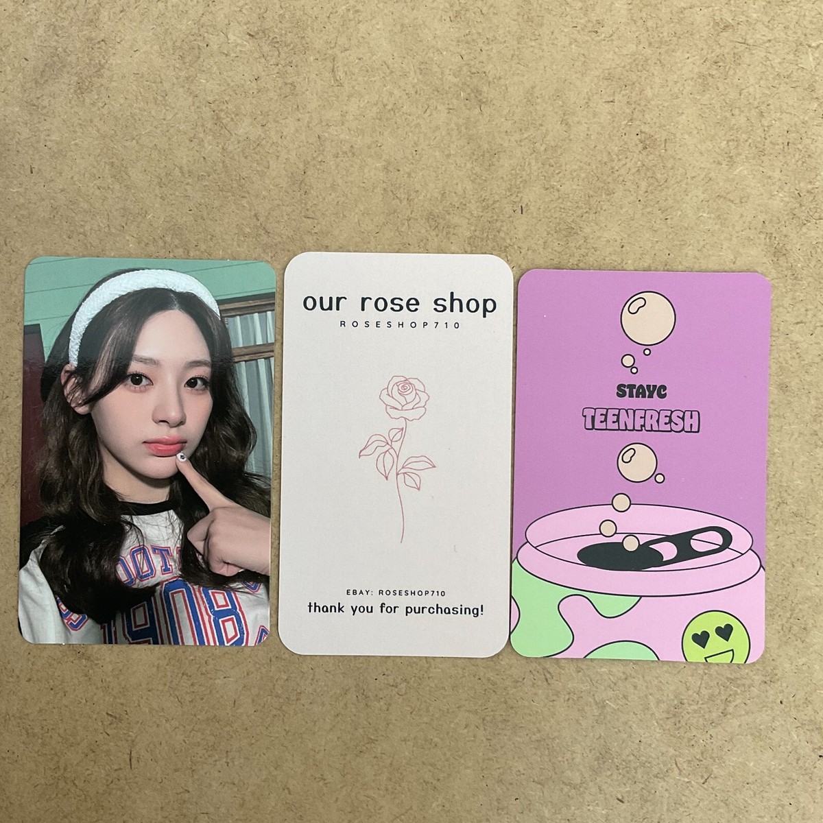STAYC TeenFresh US Exclusive Official Photocard | eBay