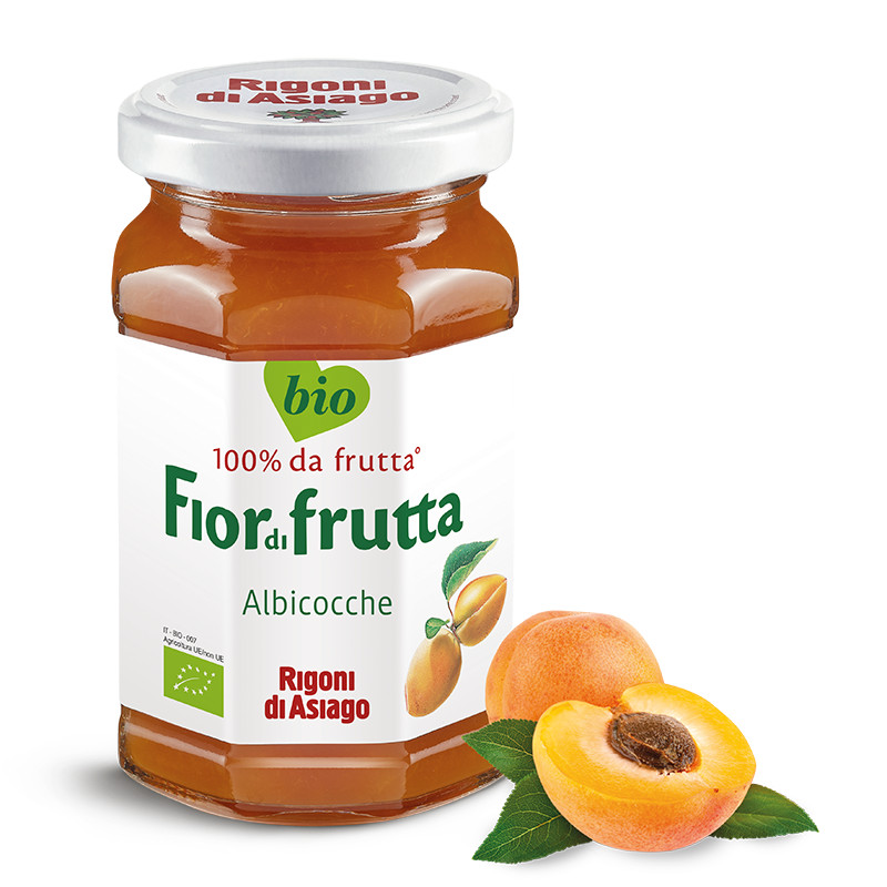Marmelade Aus Biologischen Aprikosen Rigoni Di Asiago Fiordifrutta Bio Marmelade