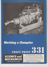 Studebaker Champion Engine Conversion To A Mariner Engine
