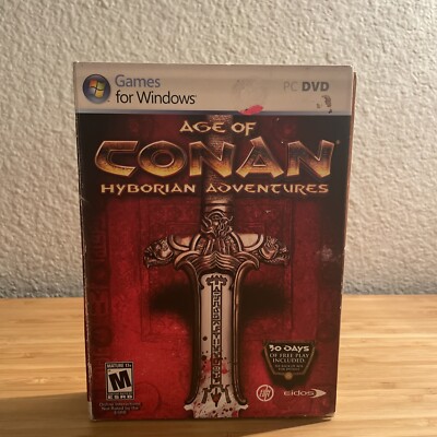 Age of Conan: Hyborian Adventures (PC, 2008) Sealed Brand New