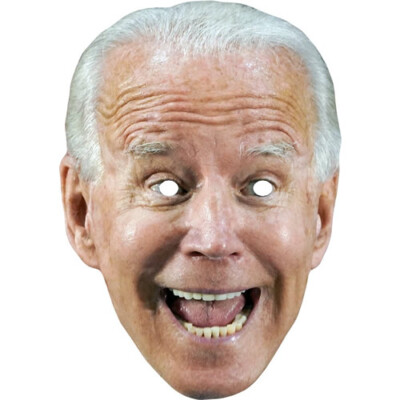 Joe Biden Politiker Promi Karte Gesichtsmaske - Ready To Wear - Kostüm