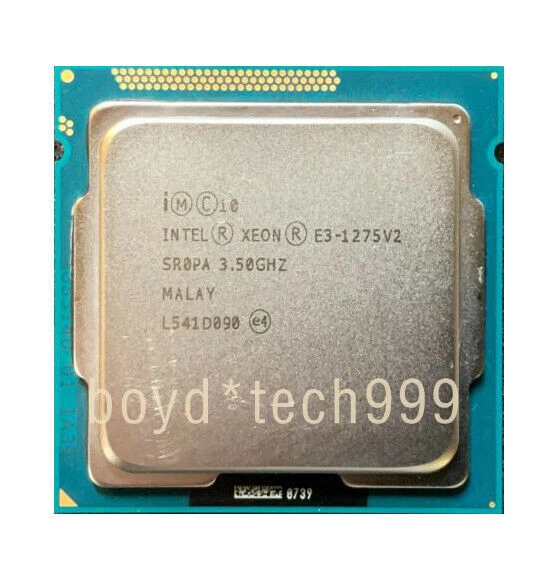 Intel Xeon E3-1276 V3 E3-1275 E3-1275L V3 E3-1275 V2 CPU Processor - Image 3 of 4