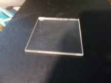 Q Switch Glass 3" x 3" x 1/8" Thick