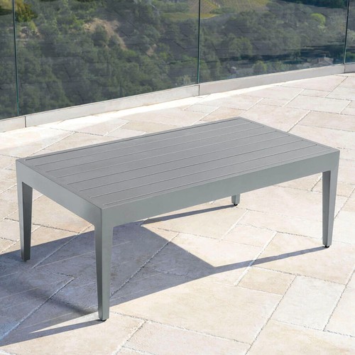 Abbyson Living Belamar Café Table Gris - Photo 1 sur 8