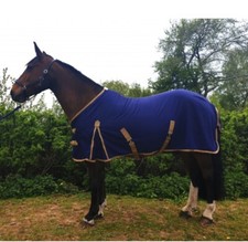 Summer Sheet, Cotton Cooler Rug, Travel Rug, Sweat Rug, 5'6”, FREE UK Postage