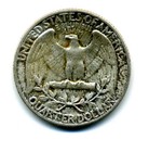 1964 P Washington Quarter 90% SILVER AMERICAN US 25 Cent U.S OLD Nice Coin #7450 — photo 2