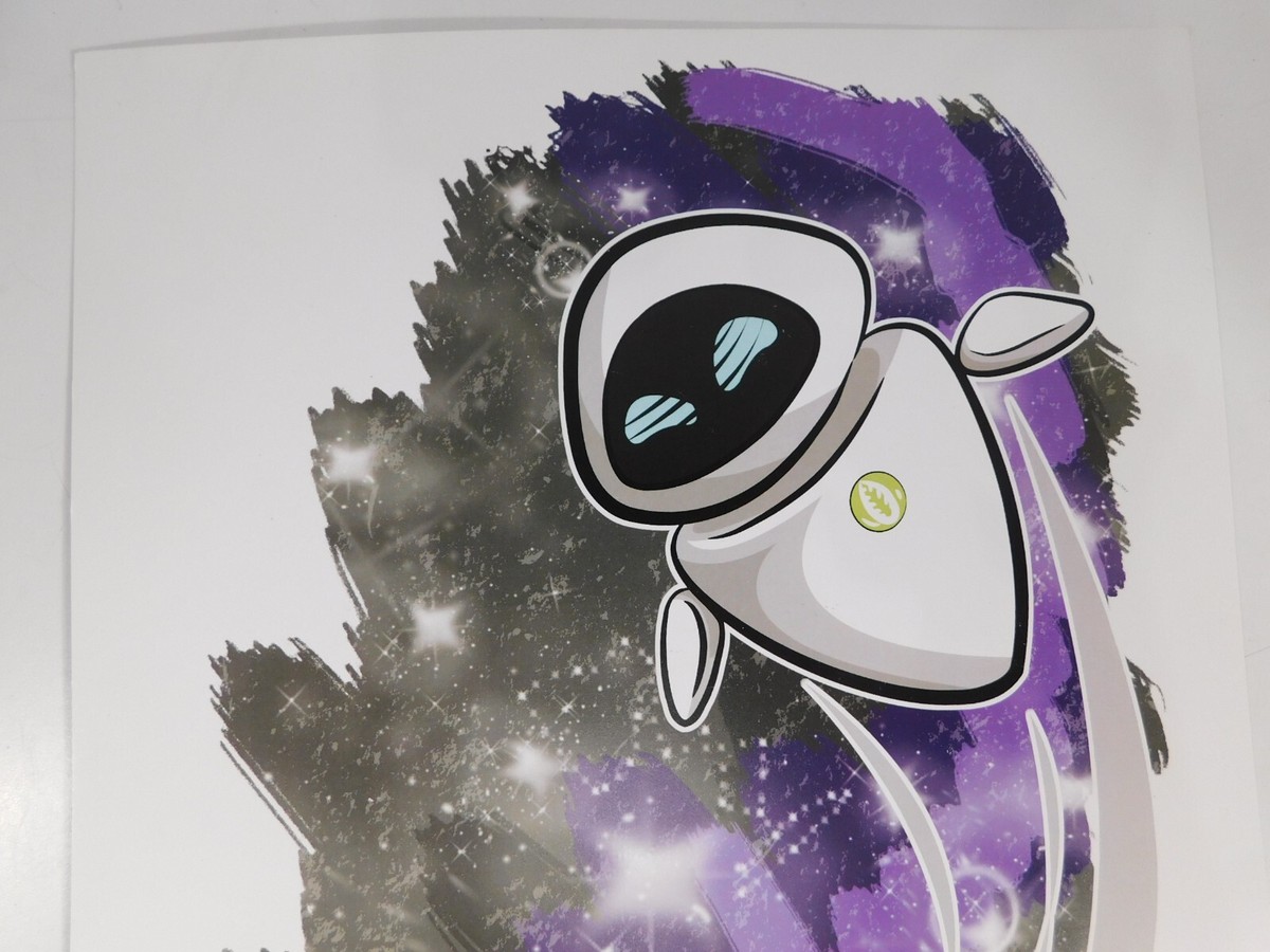 Wall-E Disney Art of Knob Print Wall•E and Eve 17