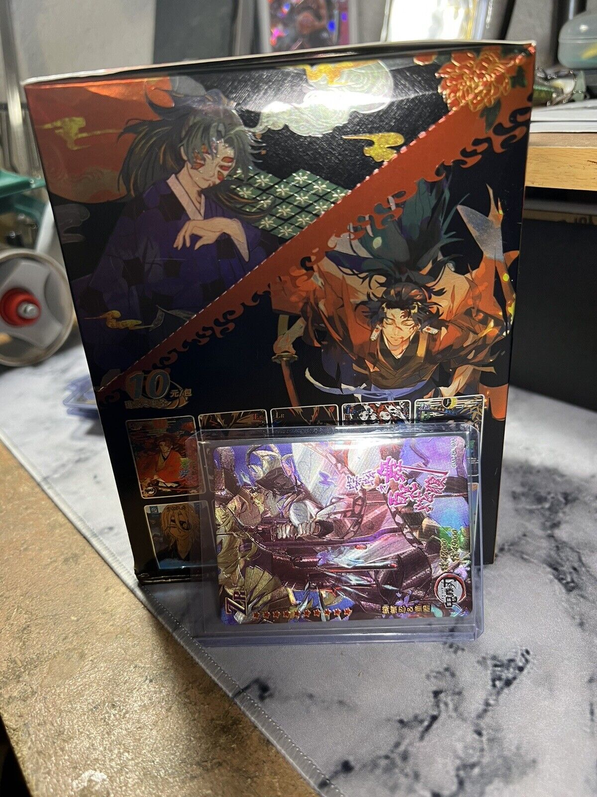 Japan Anime Demon Slayer Card Collection Box Thermology Metaverse