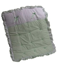 Baby Doll Bedding Regal Crib Comforter, Mint
