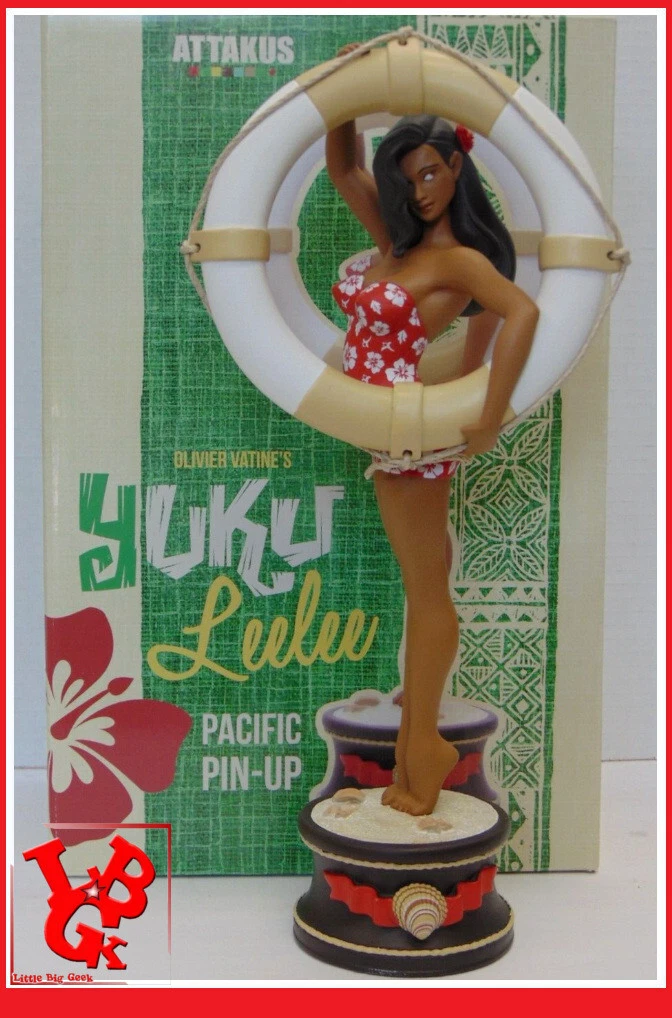 YUKU LELEE Olivier VATINE Statue 29Cm Attakus Figure BD Pin up sexy # NEUF # - Photo 11/11